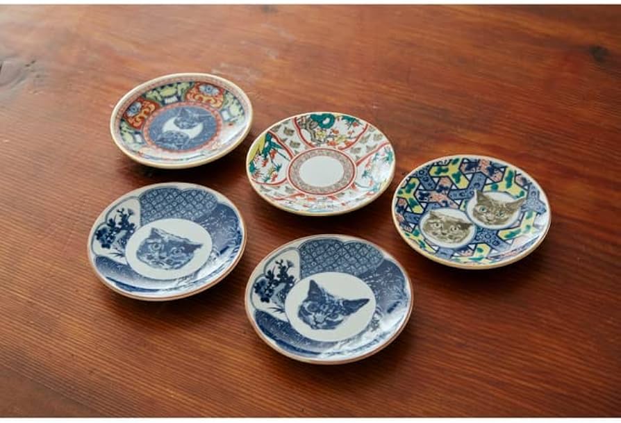 Amazon | 広海深海 グリタオ 肥前吉田焼 豆皿 5枚セット ホビー グッズ