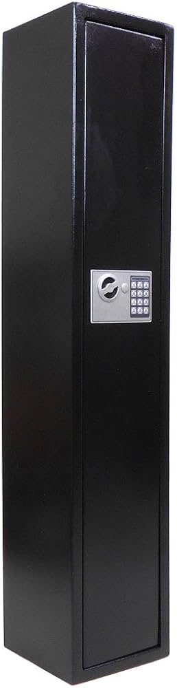 Amazon.co.jp: 電子ロック式 ガンロッカー 3艇用 テンキー式 銃刀保管