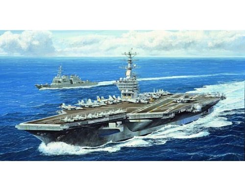 Amazon.com: Trumpeter 1/700 USS Nimitz CVN68 Aircraft Carrier 2005