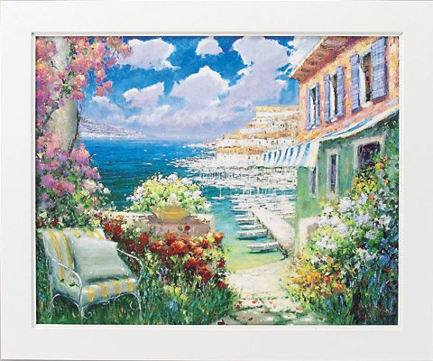 Amazon.co.jp: 絵画 マルコ マヴロヴィッチ 目覚めのキス/絵画 壁掛け