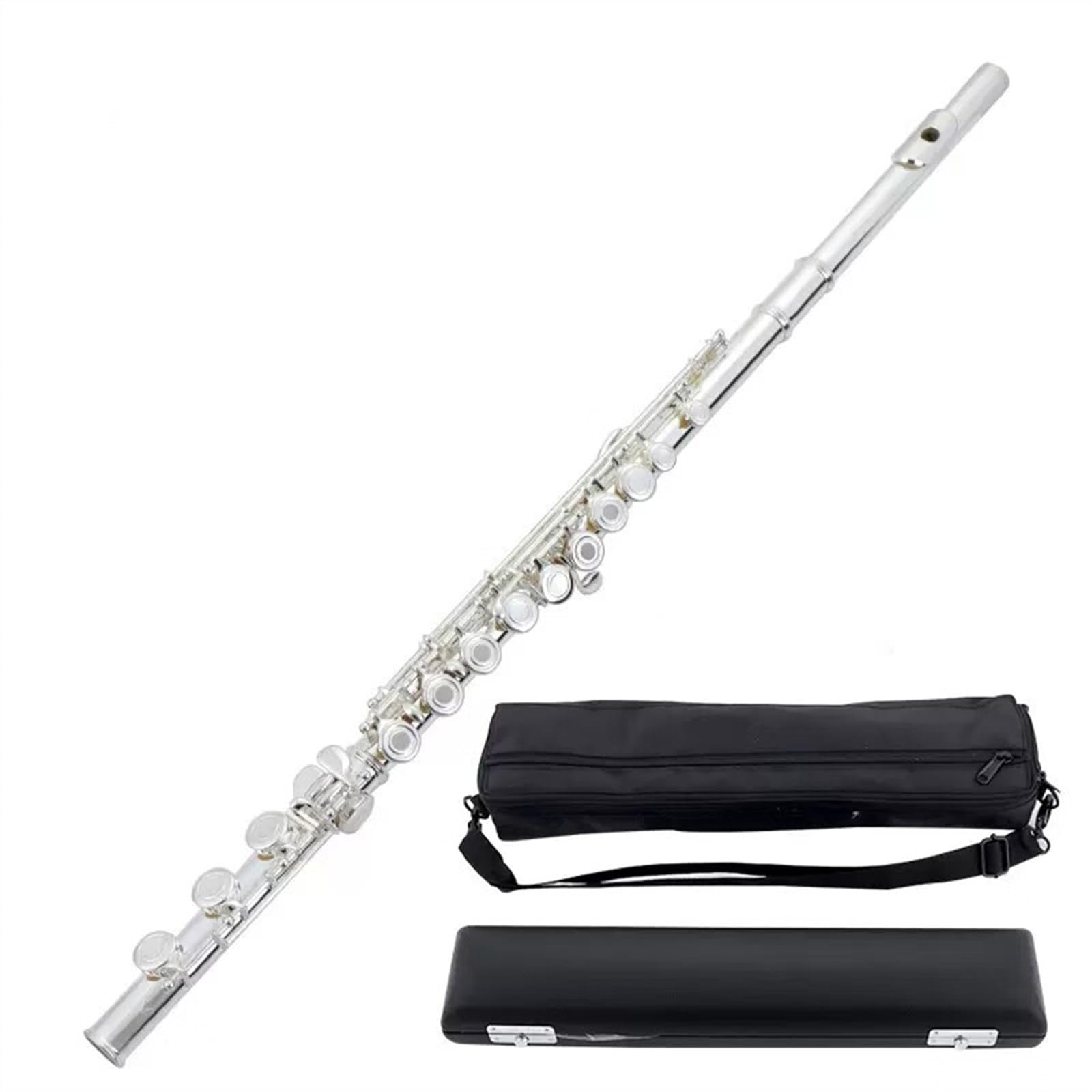 Amazon | 初心者フルート 初心者用フルート 16/17 穴 オープンホールと