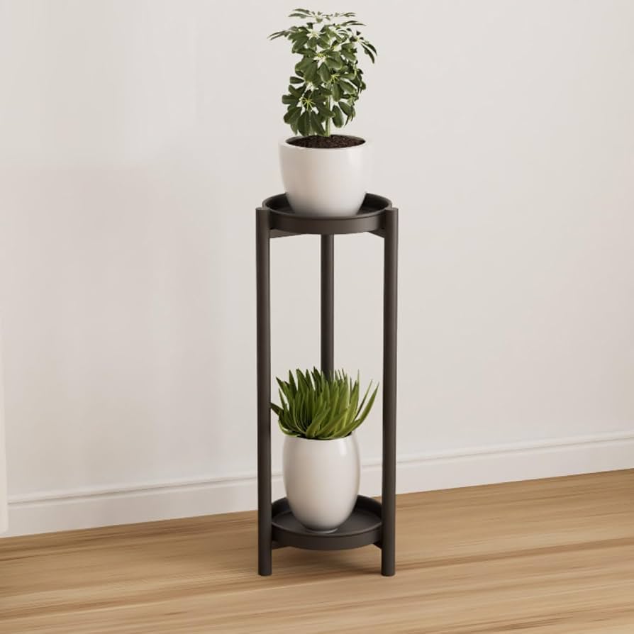 Amazon.co.jp: プランタースタンド タワー 2段 プランターラック 20cm