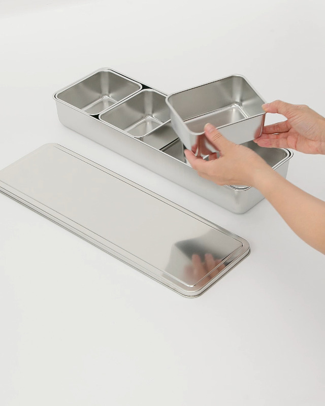 Amazon｜遠藤商事(Endo Shoji) TKG 調味料薬味入れ 4ヶ入長 幅×奥行×高