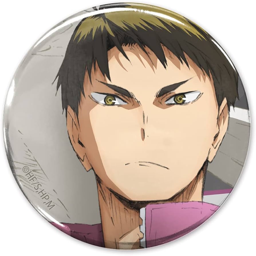 Amazon.co.jp: コスパ COSPA 【公式】 ハイキュー!! 牛島若利 缶バッジ