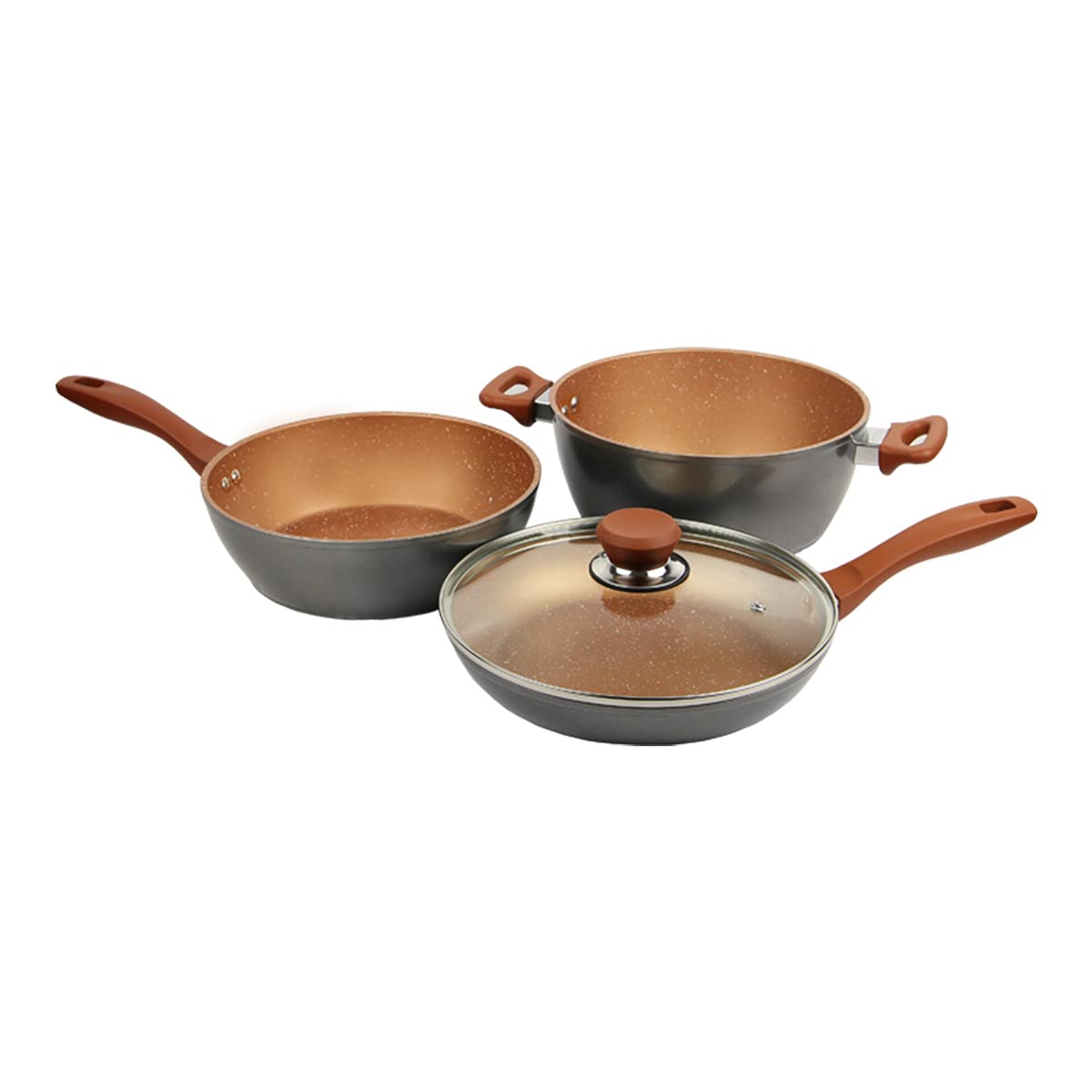 Amazon.co.jp: Flavor Stone(フレーバーストーン) 鍋フライパン 4点