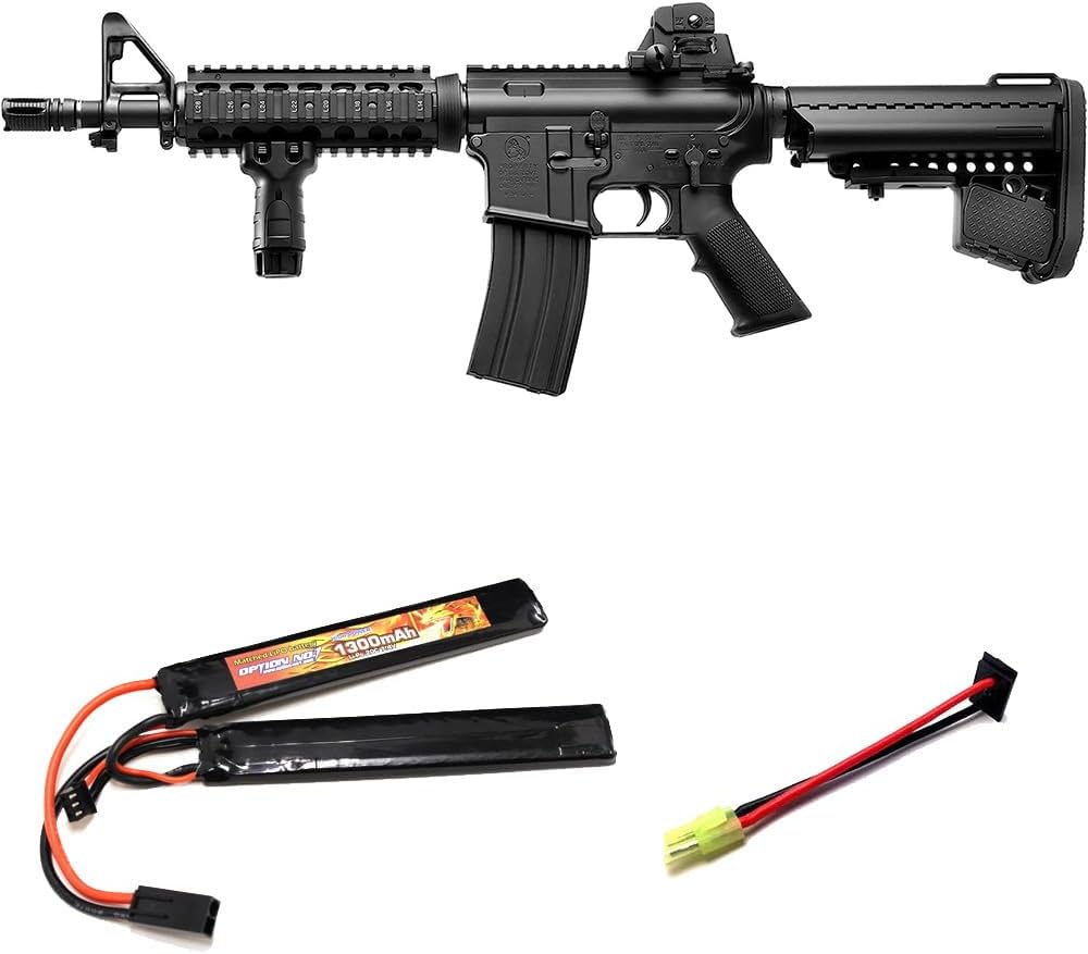 Amazon.co.jp: 東京マルイ 次世代電動ガン M4 CQB-R BK本体＋対応リポ
