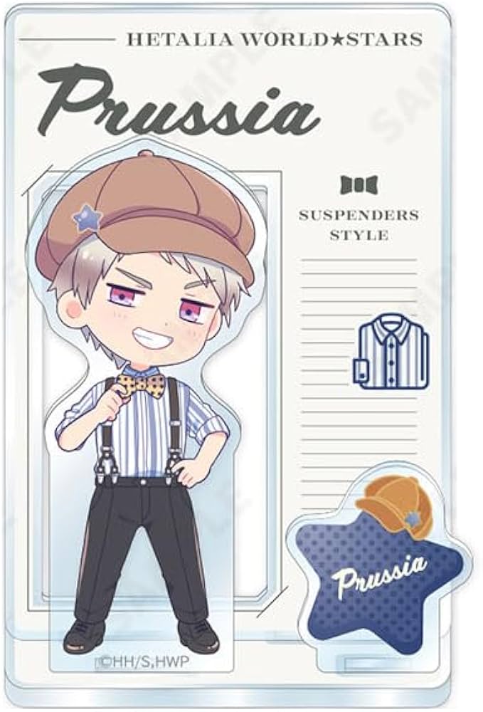 Amazon.co.jp: ヘタリア World Stars アクリルスタンド 11.プロイセン
