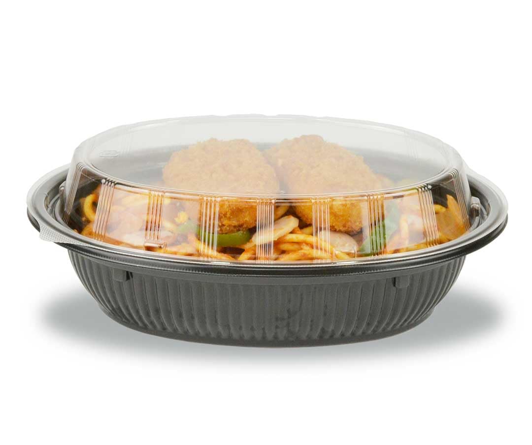 Amazon.co.jp: 【使い捨て容器ふた付き】 大盛りパスタ、カレー