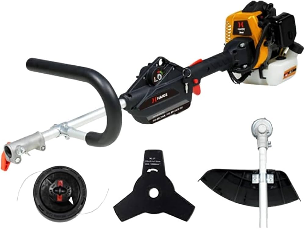 Amazon | HAIGE(ハイガー) 高枝切りチェーンソー 多機能園芸機 草刈機