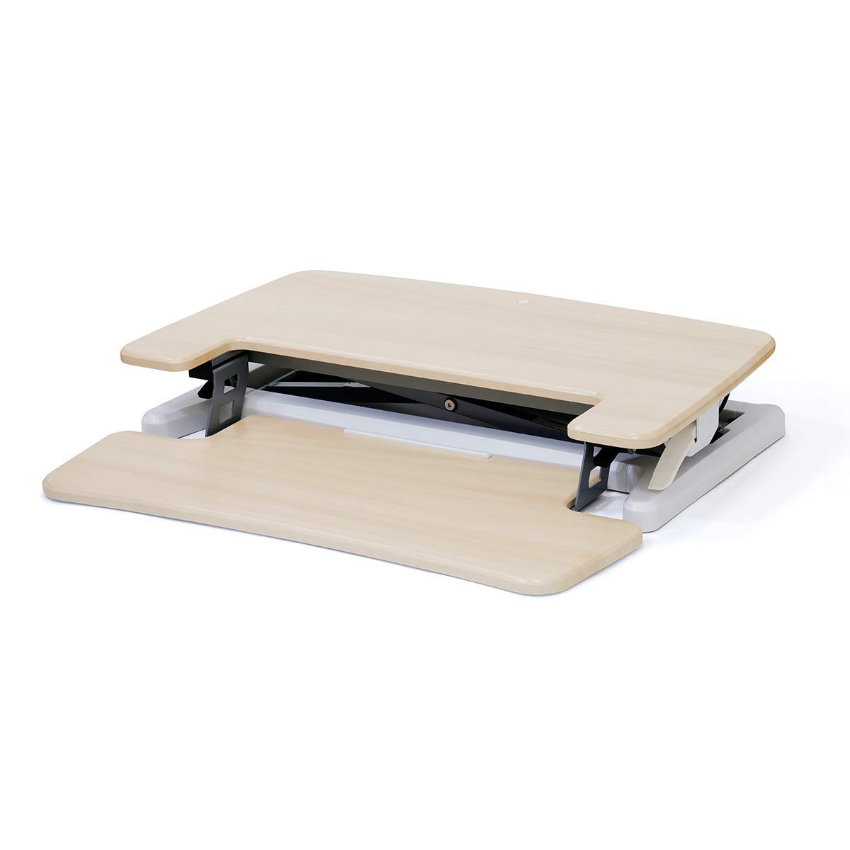 Amazon.co.jp：DMM.make 卓上昇降デスク デュアル720メープル DKS