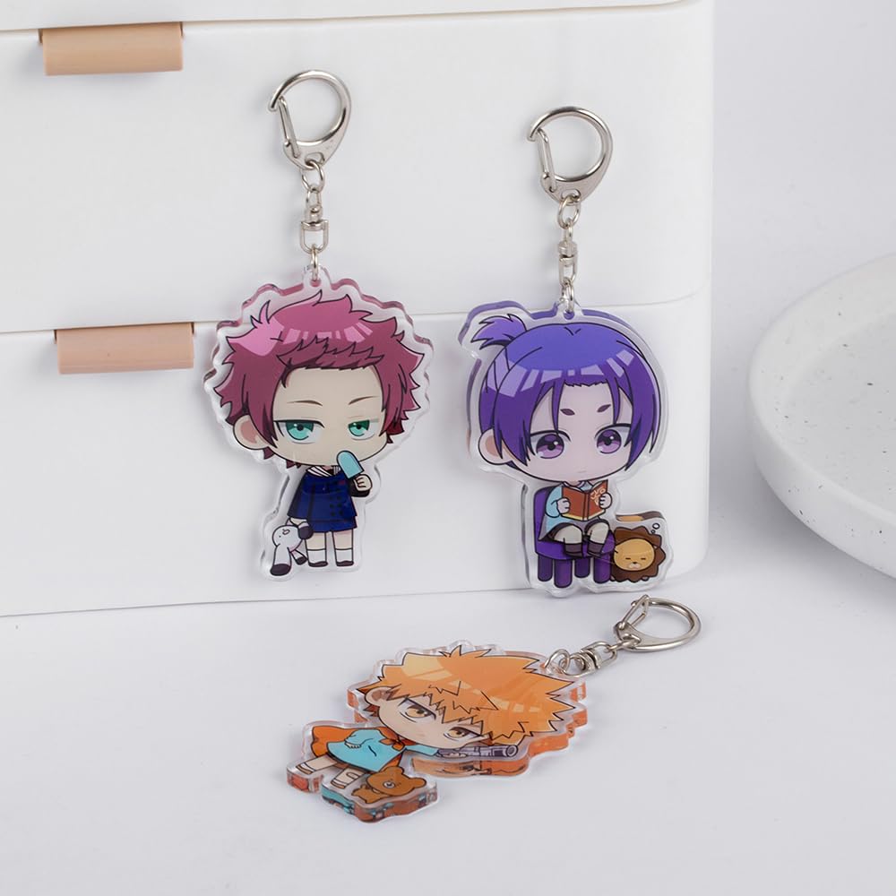 Amazon.co.jp: ブルーロック キーホルダー 凪誠士郎 御影玲王 潔世一