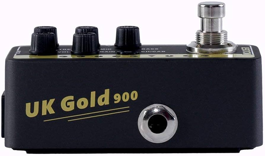 Amazon.com: MOOER Micro Preamp 002 UK Gold 900 Guitar Digital