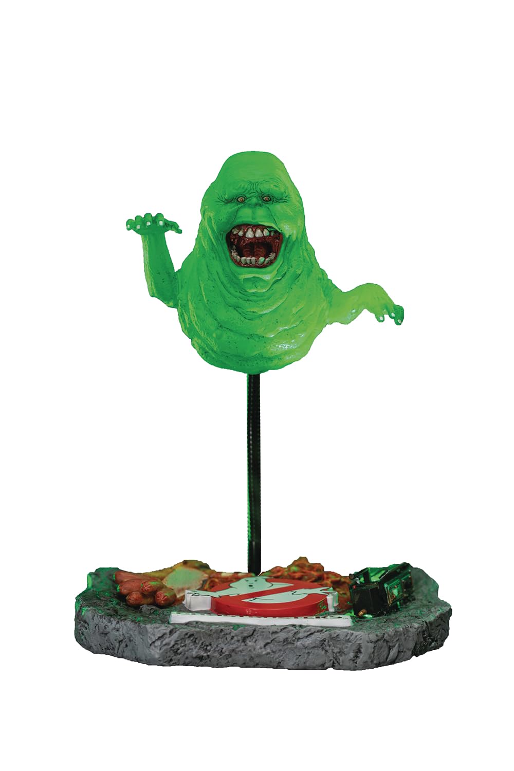 Amazon.com: Ghostbusters: Slimer 2.0 1:8 Scale Soft Vinyl Figure