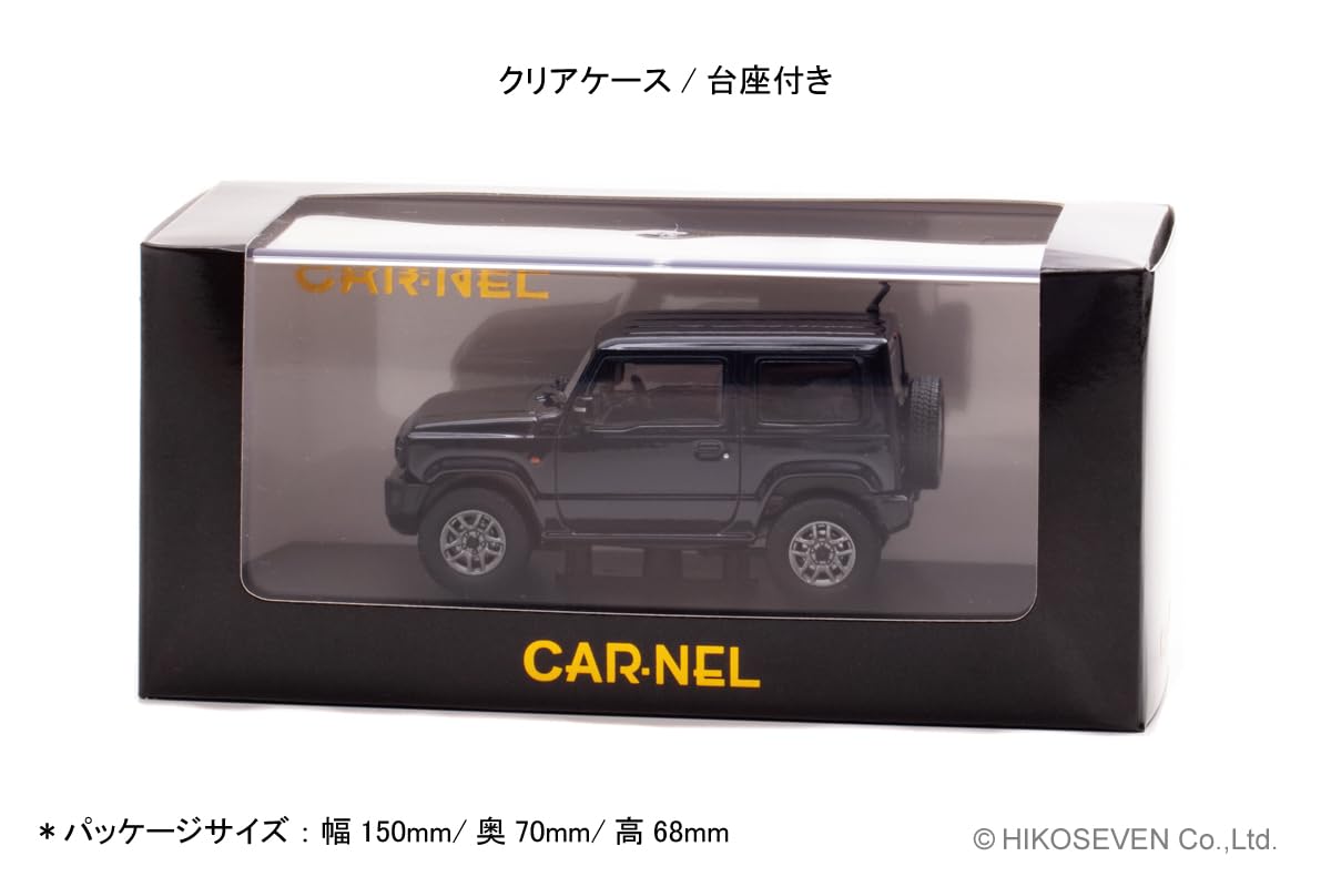 Amazon | CARNEL 1/43 スズキ ジムニー XC (JB64W) 2018 Bluish Black