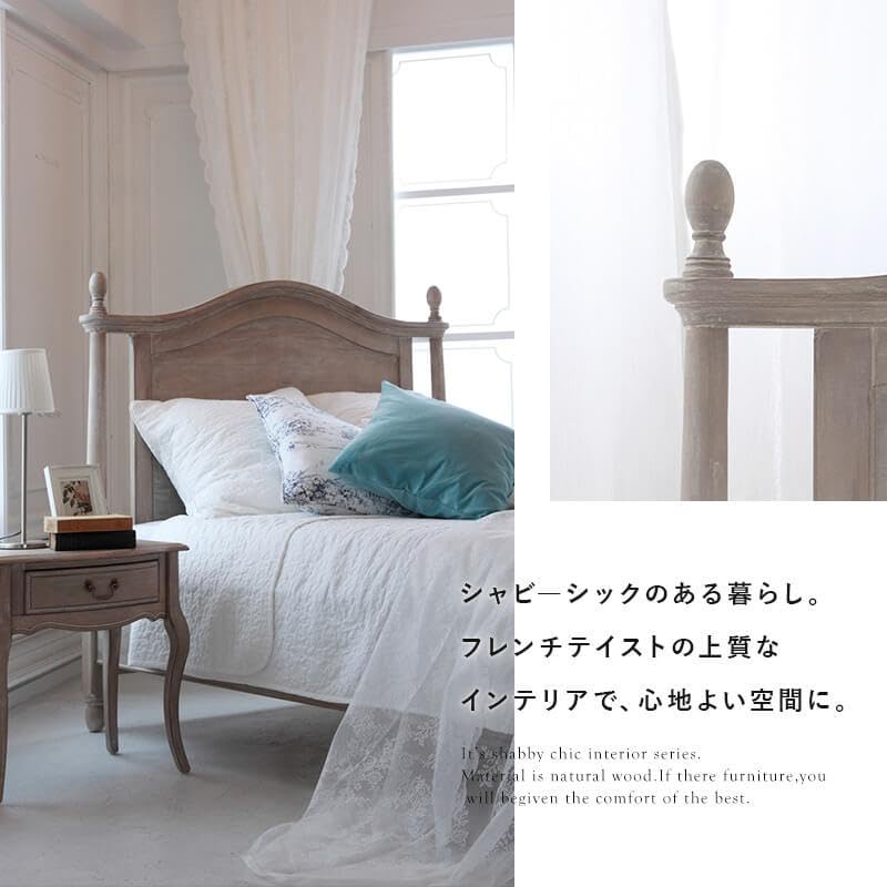 Amazon｜三栄コーポレーション セミダブルベッド ベッドフレーム 木製