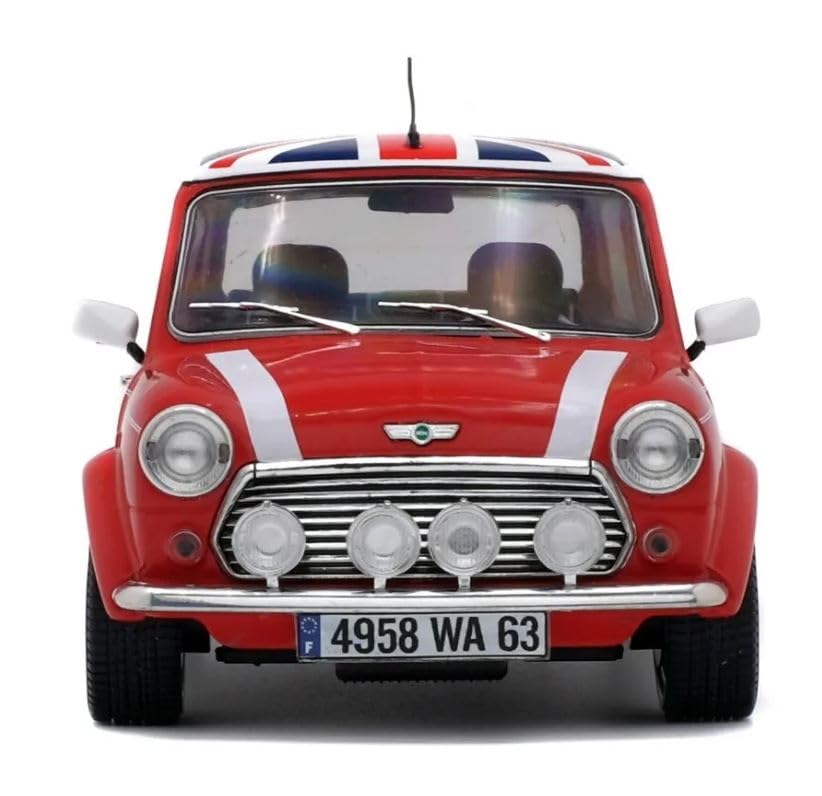 Amazon | ソリド 1/18 ミニクーパー S 1.3L 1997 レッド/ユニオン