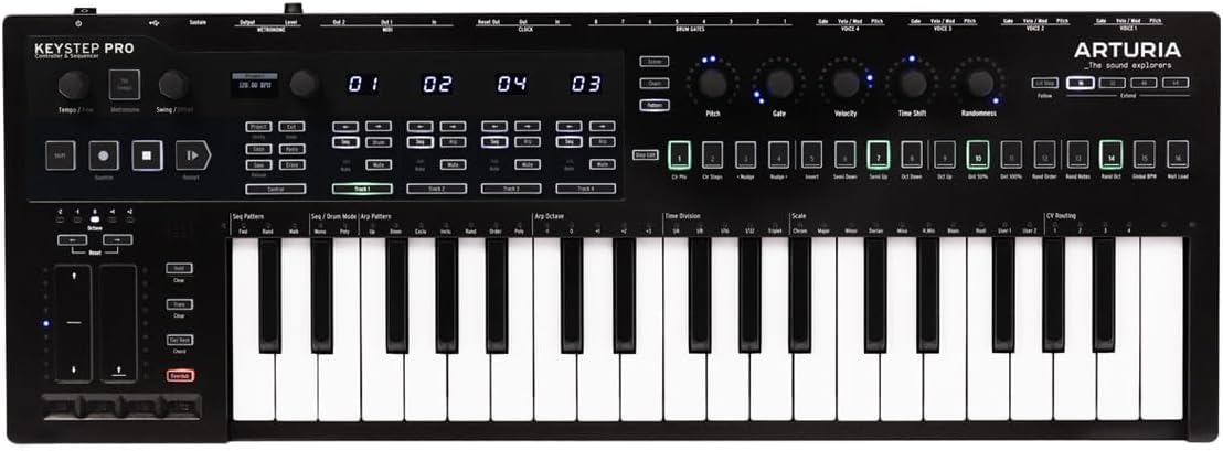 Amazon | ARTURIA MIDIキーボード コントローラー KeyStep Pro