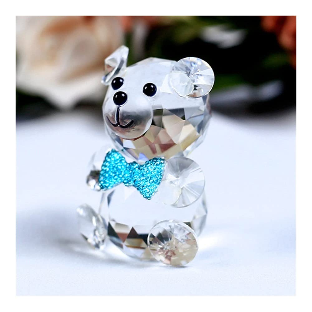 Amazon.co.jp: 瞑想用 クリスタル かわいいクマの置物 ミニチュア