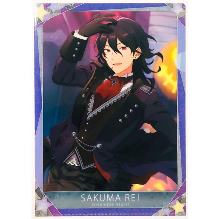 Amazon.co.jp: あんスタUNDEAD朔間零クリアファイルダークナイト