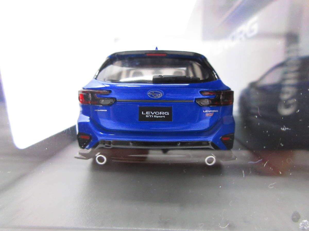 Amazon | ミニカー 1/43 スバル レヴォーグ STI パフォーマンス ブルー