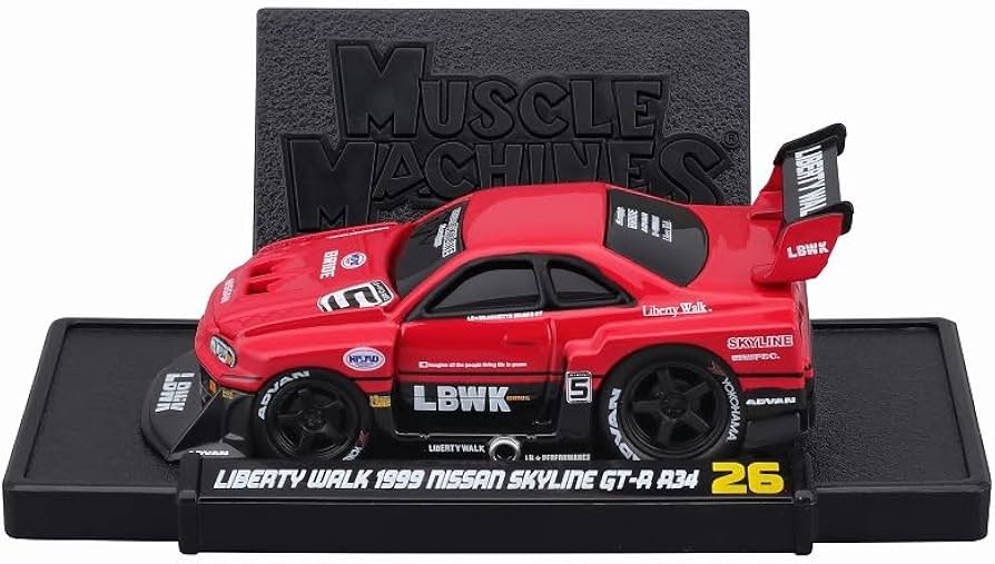 Amazon | Maisto マッスル マシーンズ シリーズ 1/64 MM Liberty Walk