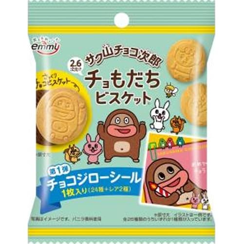 Amazon | 正栄デリシィ サク山チョコ次郎 チョもだちビスケット 35g×12