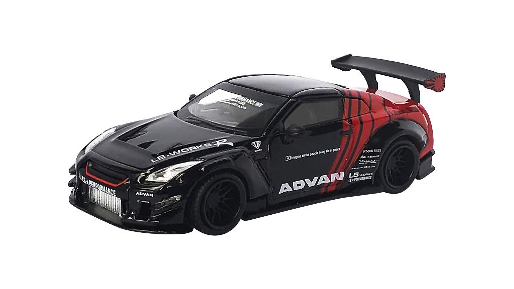 Amazon | MINI GT 1/64 LB☆WORKS ニッサン GT-R R35 タイプ2 リア