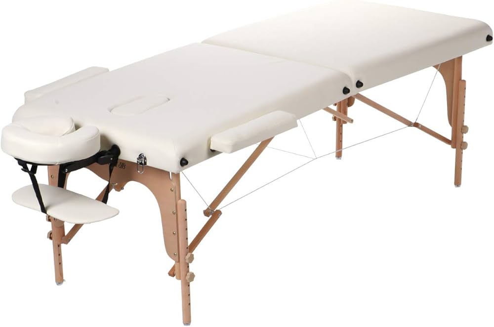 Amazon.co.jp: 折りたたみ マッサージベッド DXU-008 (木製・有孔