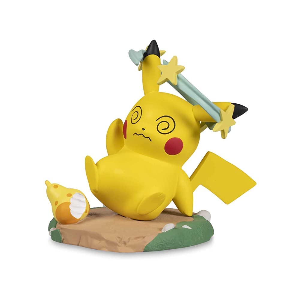 Amazon.co.jp: Pokemon Center Pikachu Moods: Confused Figure : おもちゃ