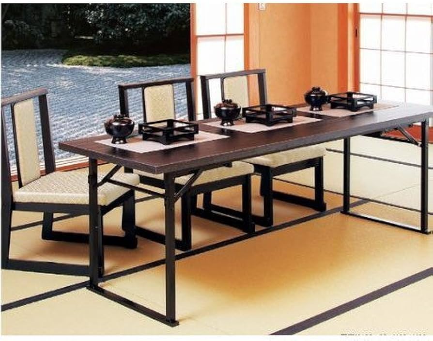 Amazon｜テーブル 宴会・会議用テーブル 座卓兼用(折足)H60×H33