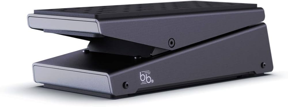 MIDI Expression Pedal EX3. Programmable and configurable. An