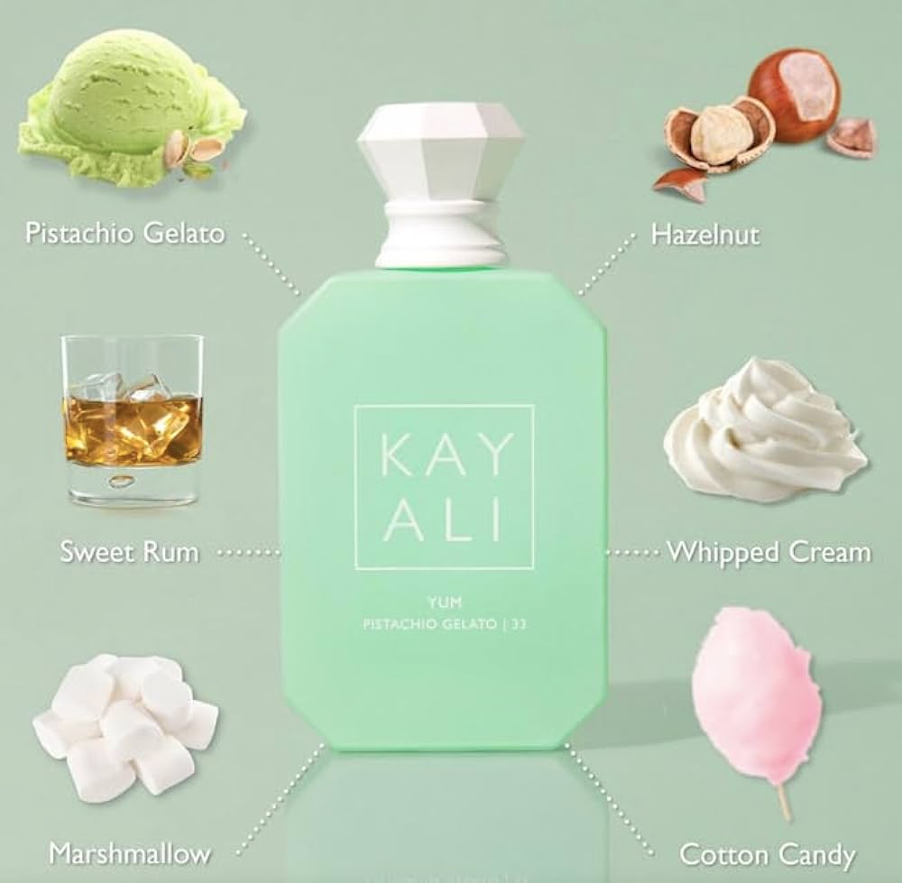Amazon.com : Huda Beauty Kayali Yum Pistachio Gelato | 33 Eau De
