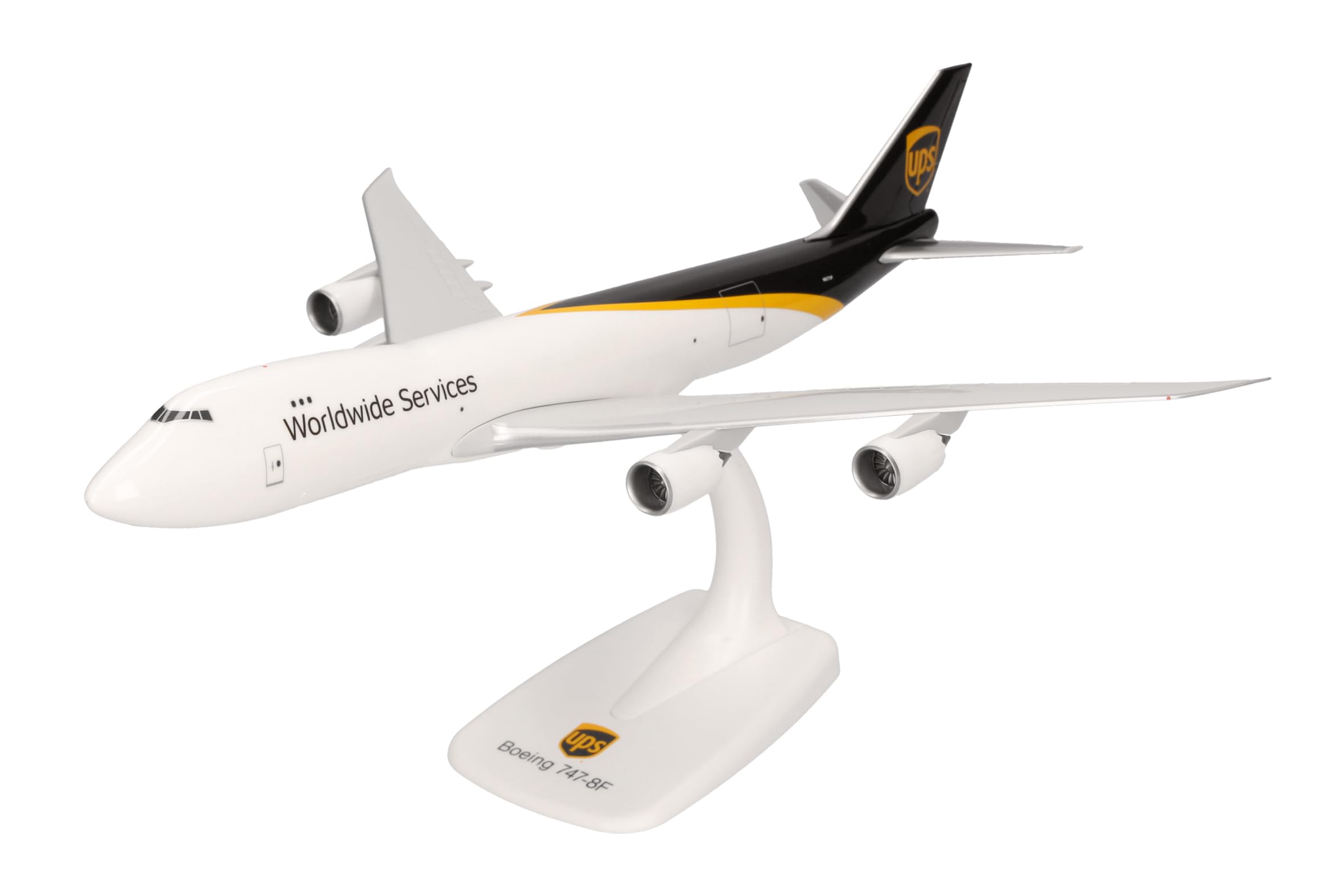 Amazon.com: Herpa Snap-fit Airplane Model UPS Boeing 747-8F on