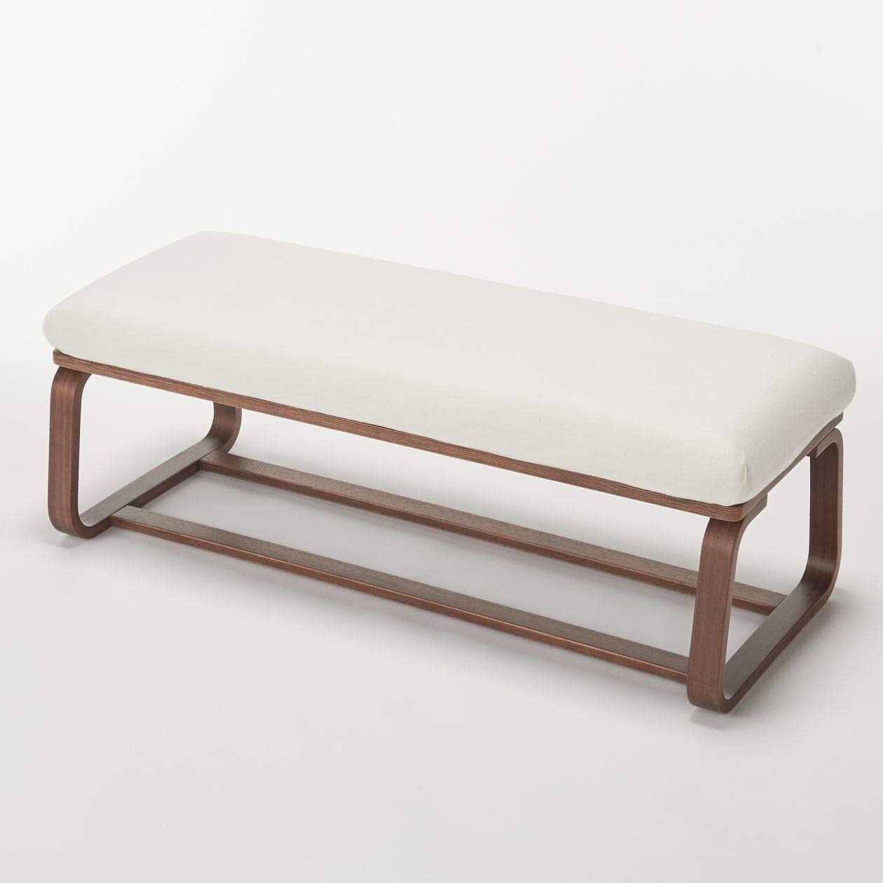 Amazon｜無印良品 リビングでもダイニングでもつかえるベンチ・1