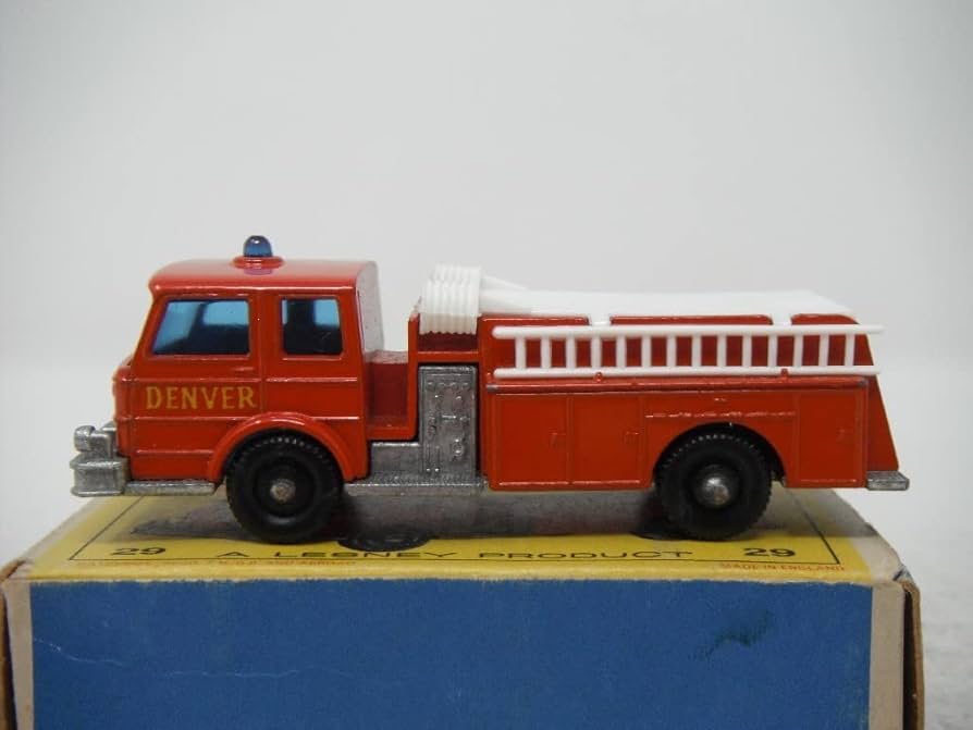 Amazon | MATCHBOXマッチボックス『FIRE PUMPER TRUCK 消防ポンプ車
