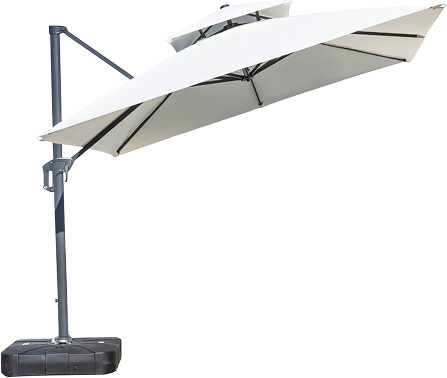 Amazon.co.jp: ViCoopZim ガーデンパラソル 大型 パラソル 風に強い