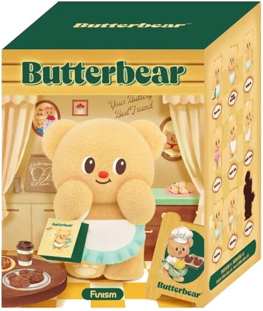 Amazon | Funism バターベア Butterbear ハッピーデイ シリーズ