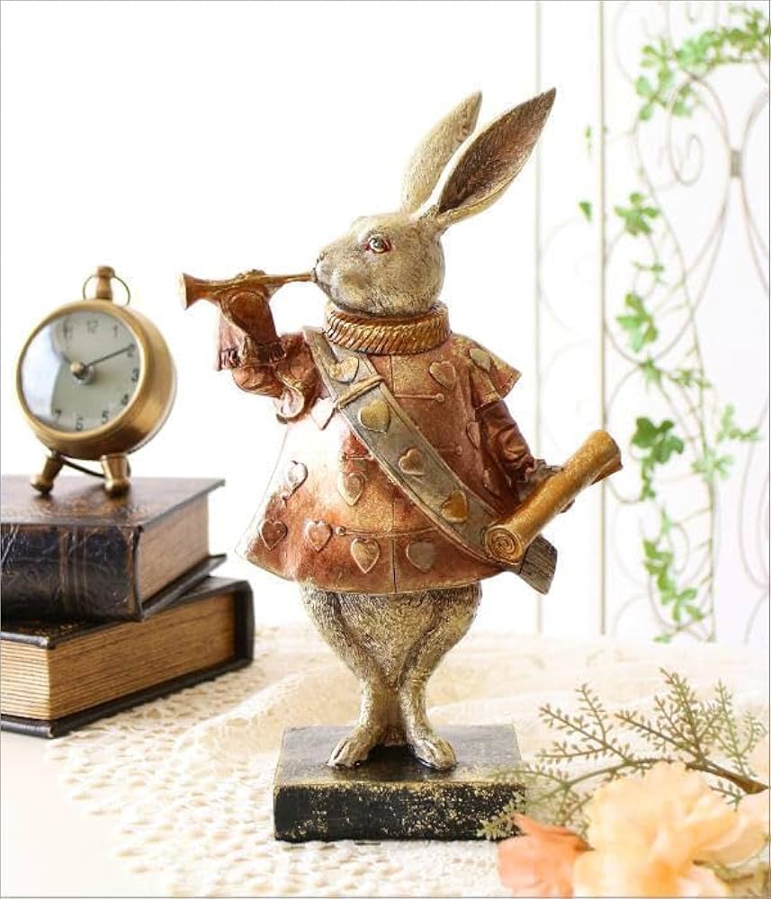 Amazon.co.jp: うさぎ 置物 オブジェ おしゃれ かわいい アンティーク
