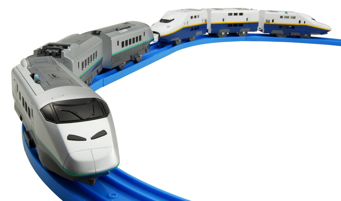 Amazon | プラレール E3系つばさ2000番代&E4Max連結セット | 電車