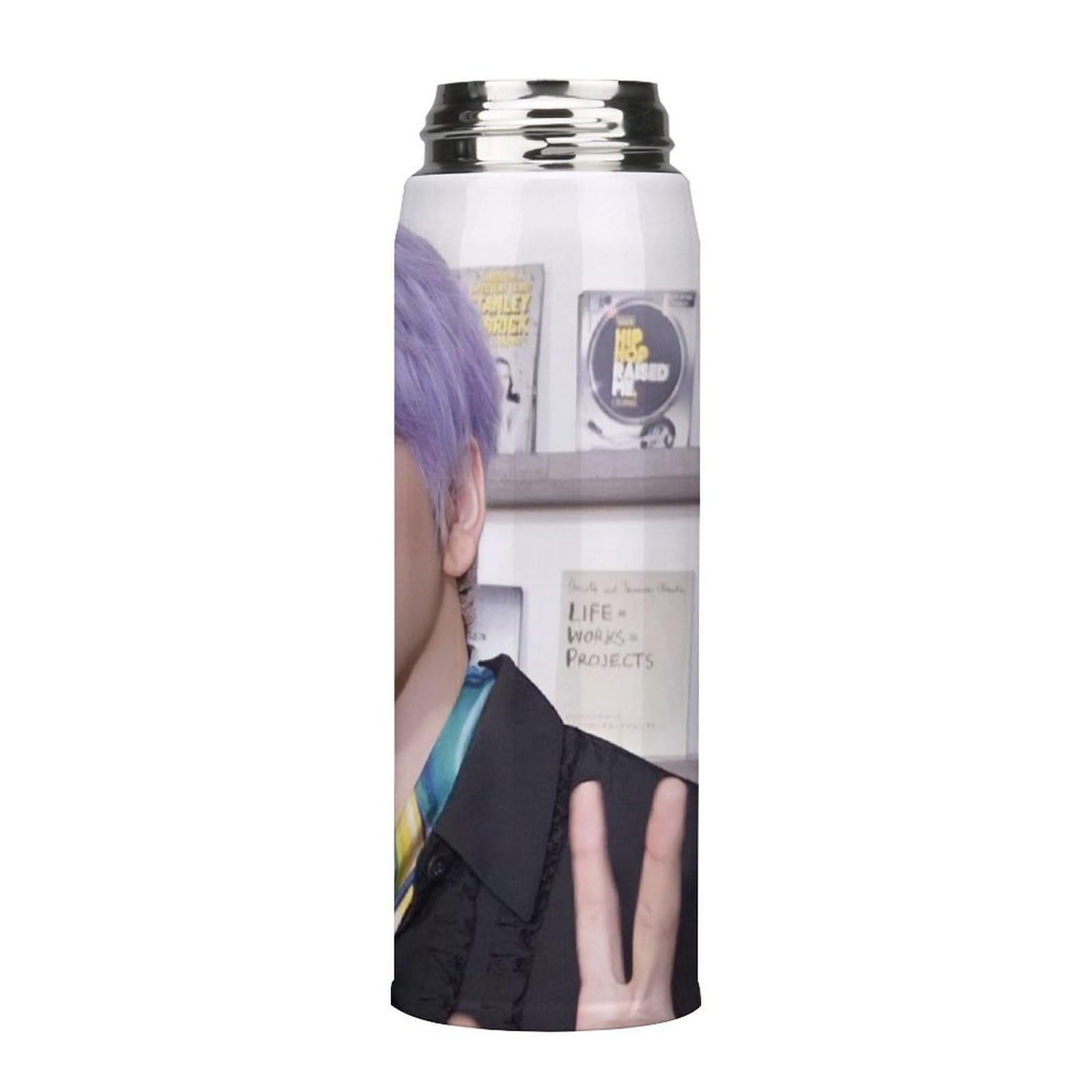 Amazon | ミセス グリーン アップル 大森元貴87 水筒 LED温度表示 軽量