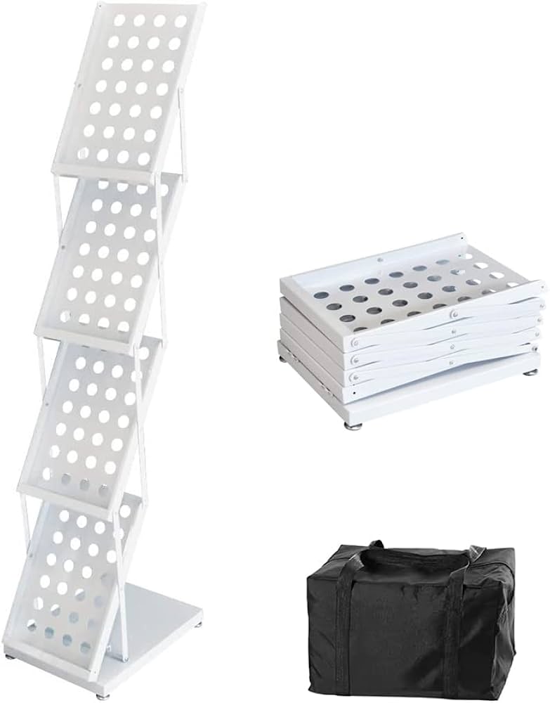 Amazon.co.jp: JOOHY カタログスタンド 折りたたみ式 4段 片面