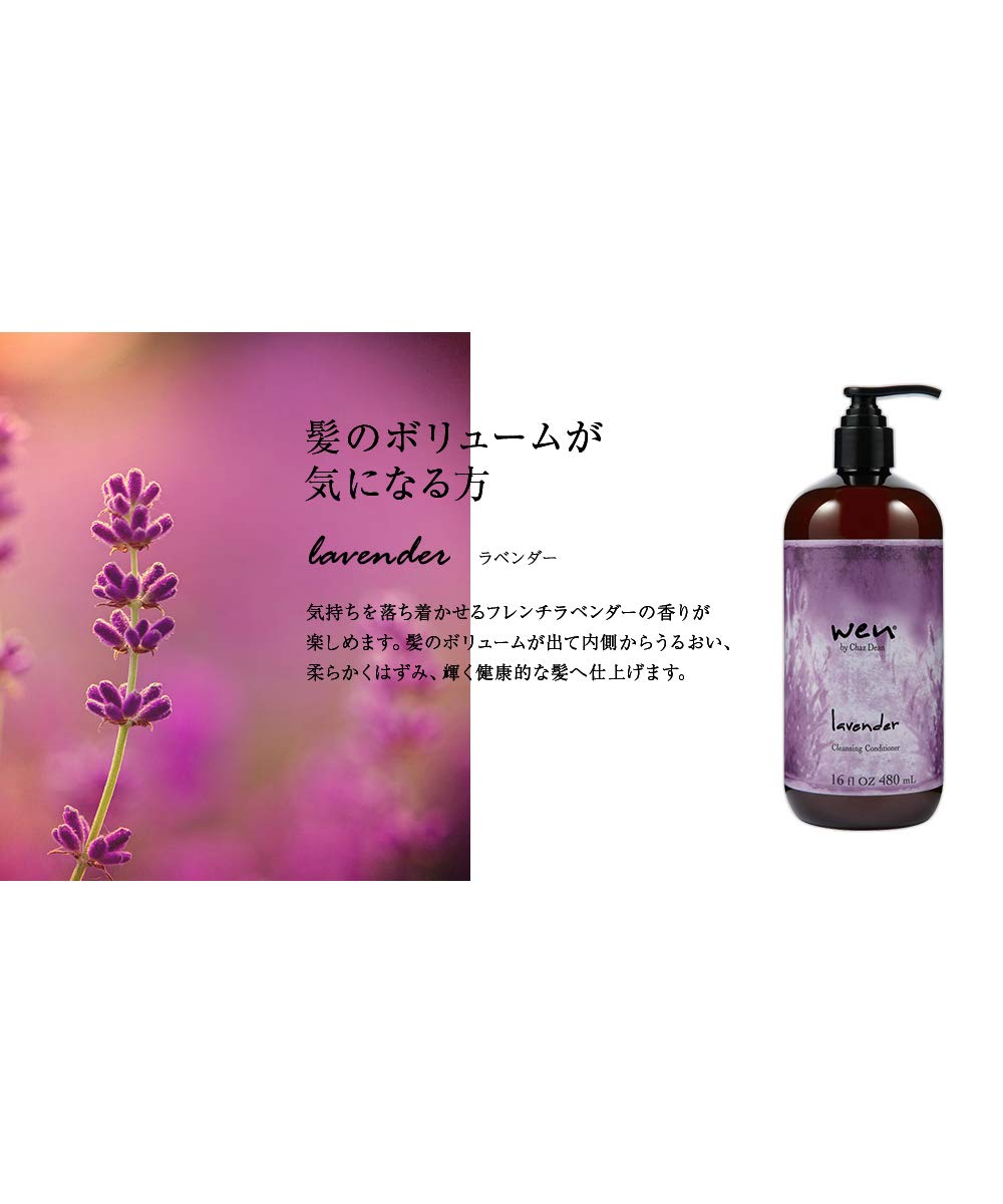 Amazon | WEN ウェン クレンジングコンディショナー ラベンダー 480mL