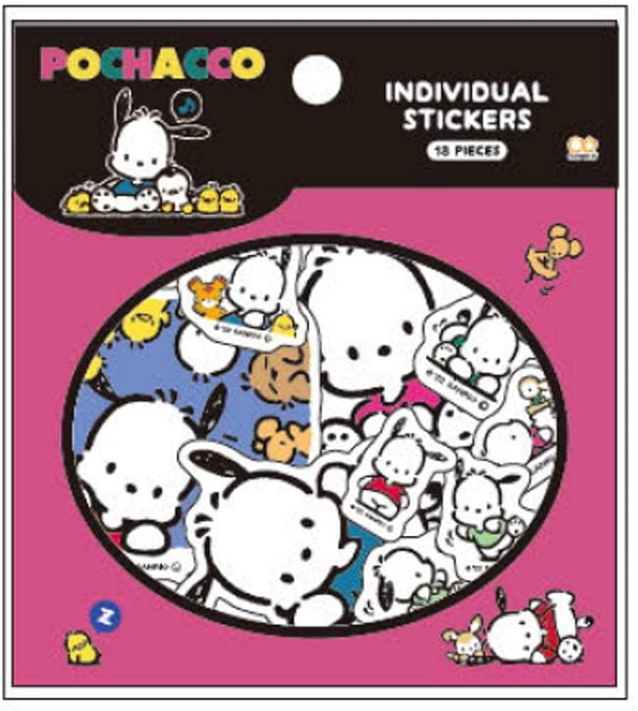 Amazon | サンスター文具 サンリオ シール ピースシール レトロ