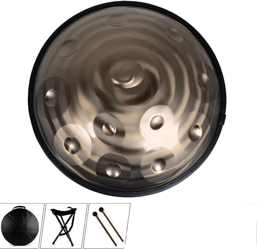 Amazon | 弥音閣弥音閣14音ハンドパン - 432Hz D調、心を癒す音楽体験