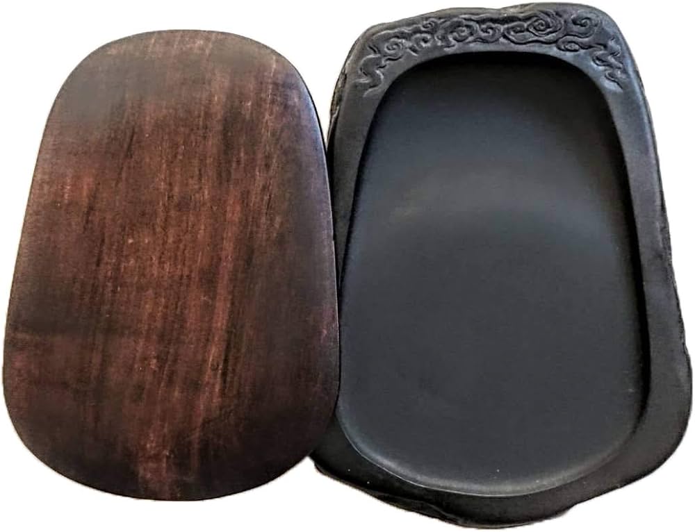 Amazon | 硯石 龍渓硯 6.7吋 （170×135×24mm） | 硯 | 文房具