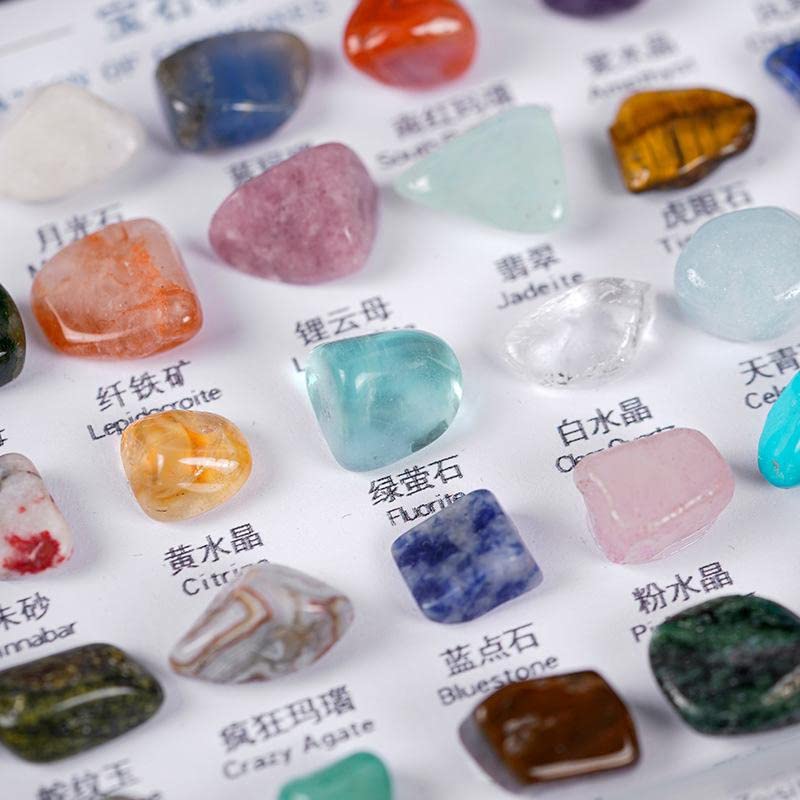 Amazon.co.jp: Yojabe 水晶石標本、鉱石標本コレクション - 原石