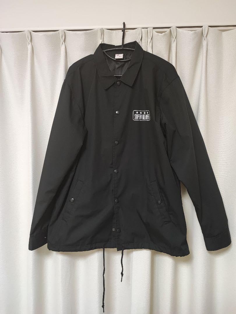 SUPER SUPERBEAVER コーチジャケット Mサイズ ブラック BEAVER コーチ