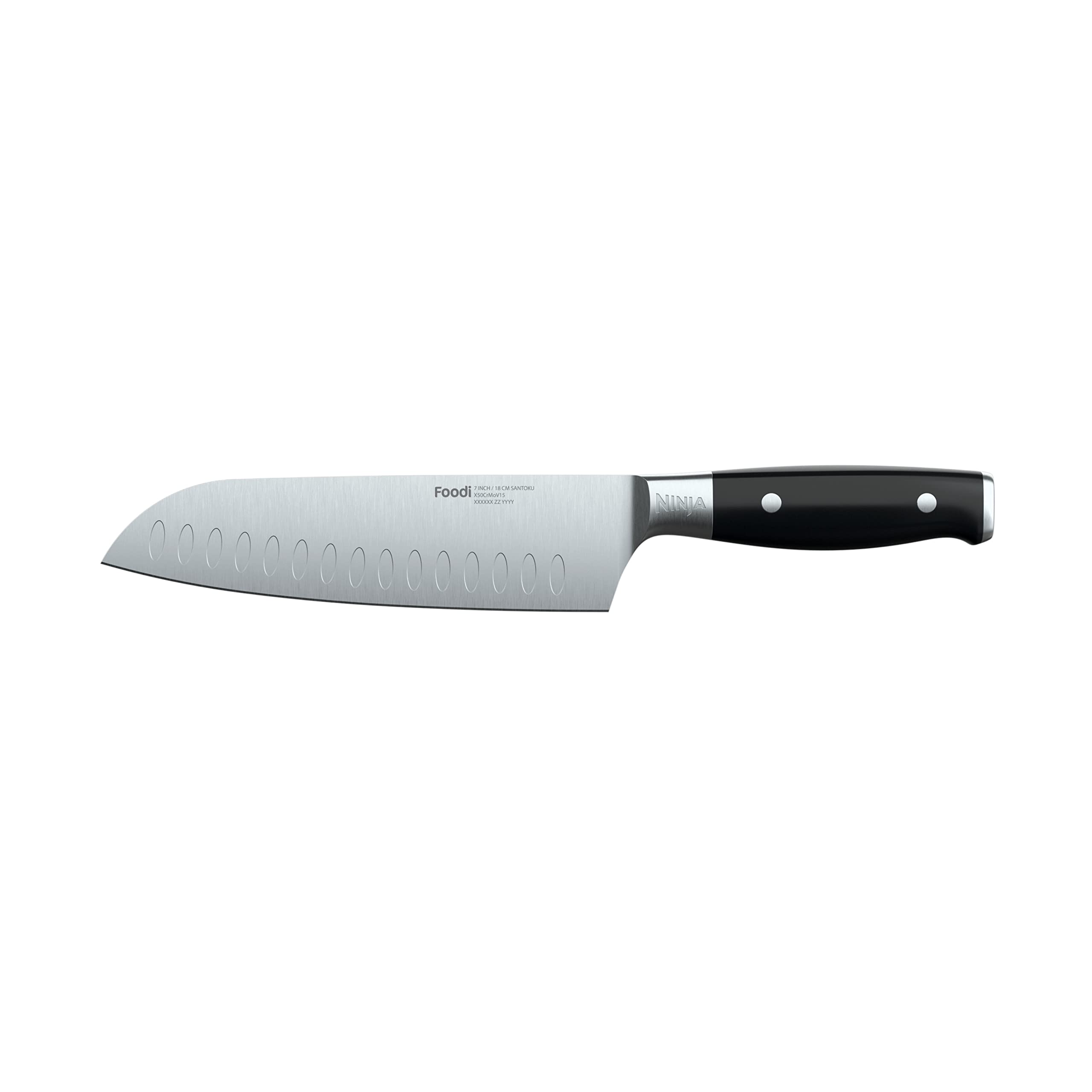 Amazon.com: Ninja K30118 Foodi NeverDull System 7-Inch Santoku