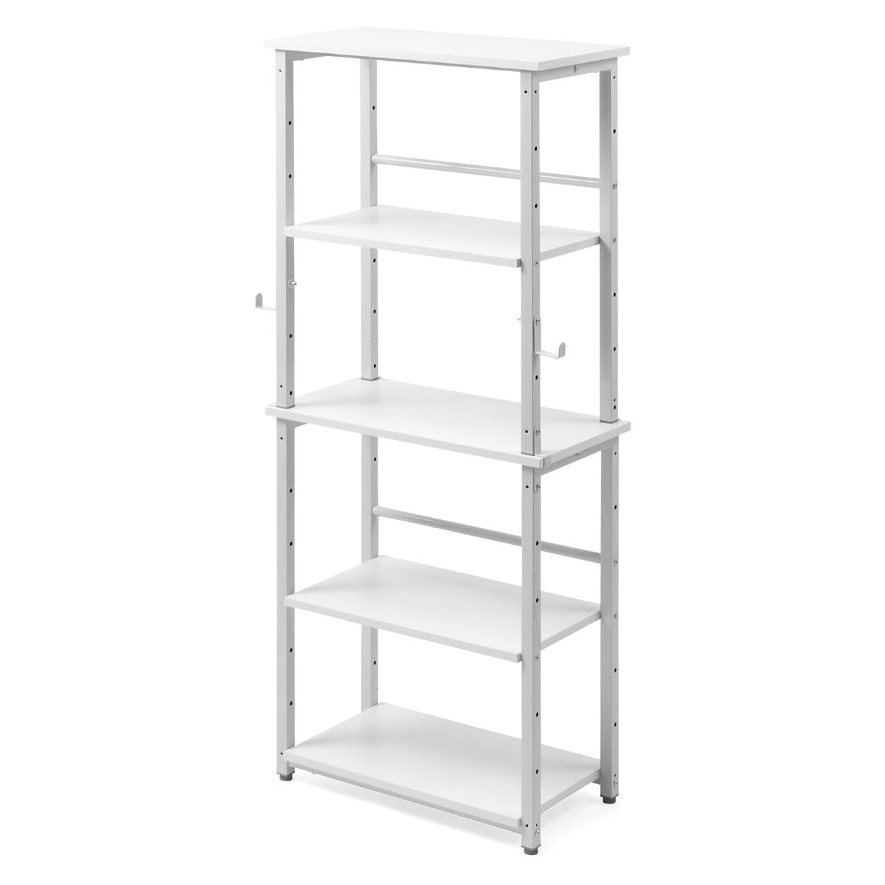 Amazon.co.jp: サンワダイレクト デスクサイドラック 上下分割 高さ