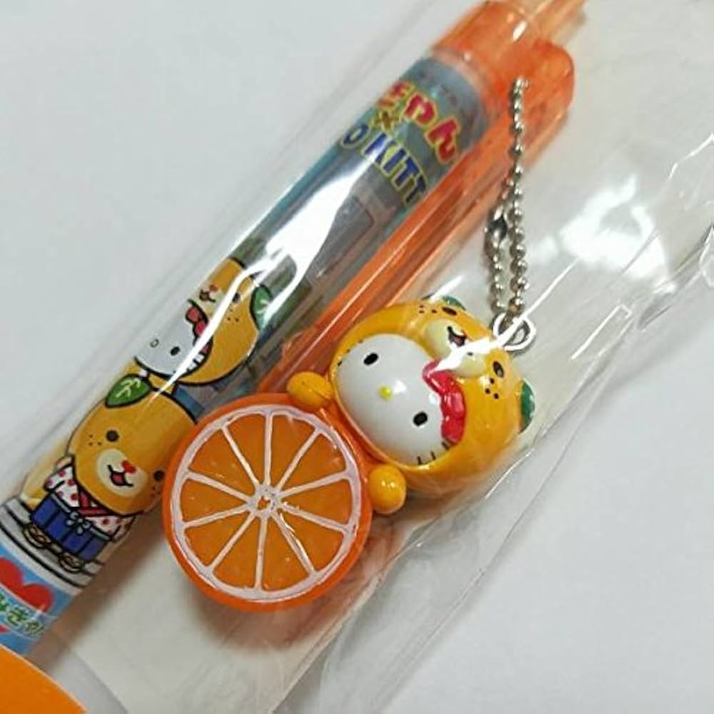 Amazon.co.jp: 愛媛限定コラボみきゃんご当地キティ ボールペン